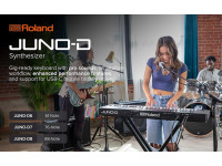 <b>Roland JUNO-D6 Sintetizador 3800 Sons 95 kits Bateria Zen-Core 61-teclas visor a cores</b> <b>Roland JUNO-D6 Sintetizador 3800 Sons 95 kits Bateria Zen-Core 61-teclas visor a cores</b>